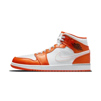 Pánské tenisky Tenisky Jordan 1 Mid Metallic Orange Velikost: 43