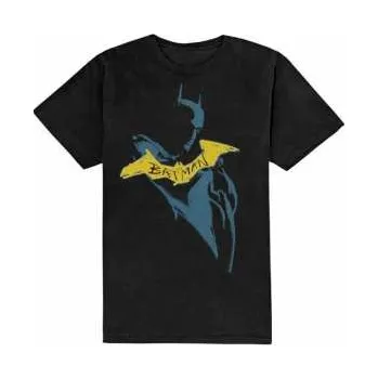 Pánské tričko Merch Dc Comics: Tričko The Batman Yellow Sketch L