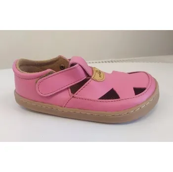 Dětská móda Barefoot sandále Pegres BF50 - růžové 25