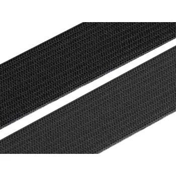 Pruženka šíře 20 mm galonová černá POL, barva Černá