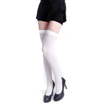 Dámské erotické prádlo Dámské nadkolenky Miranda bílé