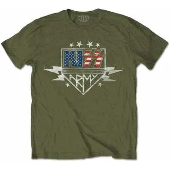 Merch Kiss: Tričko Army Lightning M