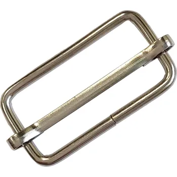 Posunovač na popruh šíře 33mm, nikl, 1ks