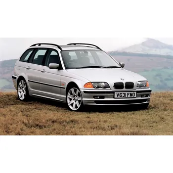 Nosič kol Příčníky Thule SmartRack XT SquareBar BMW 3 Touring E46 E91 1996-2011 s podélníky