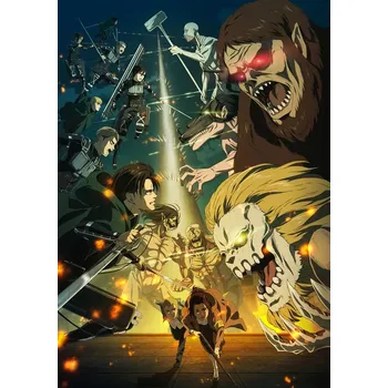 Plakát ABYstyle Plakát Attack on Titan - Paradis vs. Marley