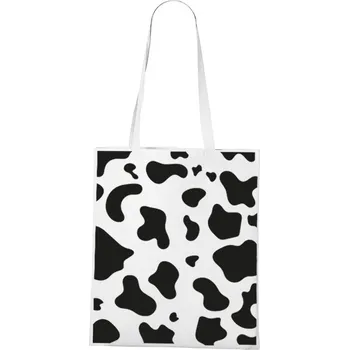 Plátěná taška Kravský vzor, Barva Bílá, Velikost 40×45 cm, Canvas Nákupní taška Bezvatriko.cz 1114