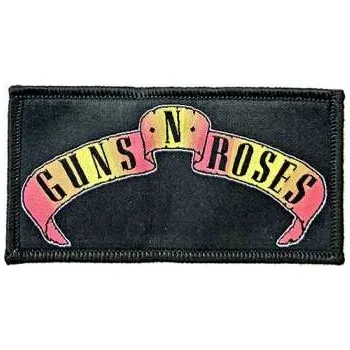 Nášivka Merch Guns N' Roses: Nášivka Scroll Logo Guns N' Roses
