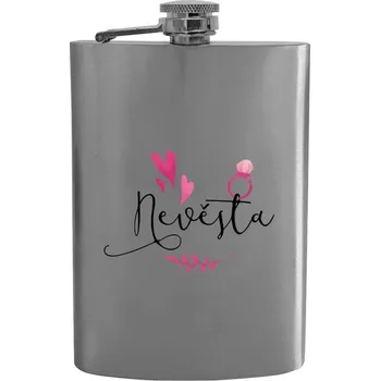 Placatka Placatka Nevěsta - srdíčka a lístečky