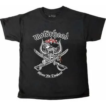 Pánská móda Merch Motörhead: Dětské Tričko Shiver Me Timbers 7-8 let