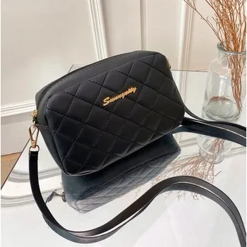 Kabelka Dámská módní menší crossbody kabelka Barva: Černá