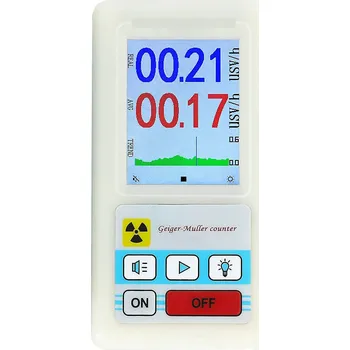 Bezpečnostní detektor Digitální dozimetr BR-6 (Gaiger) detektor Beta, Gama a Rentgenového záření