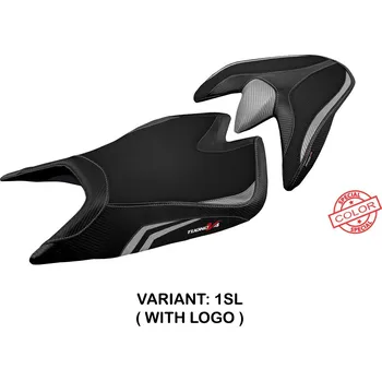 Moto sedlo TPZ Italia Potah sedla Aprilia Tuono V4 (21-23) Zuera special color model potah sedla: bez loga3RD (red)