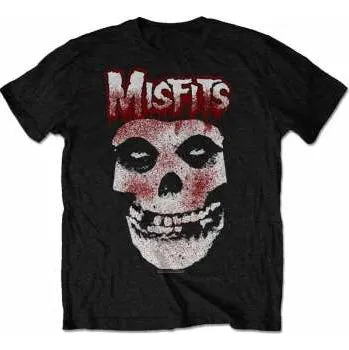 Pánská móda Merch Misfits: Tričko Blood Drip Skull XL
