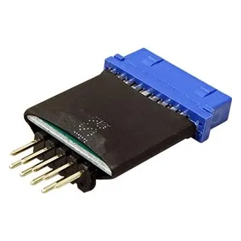 Datové redukce InLine USB 2.0 redukce na základní desku 20pin(F) -> 10pin(M) (33449I) - 12.42.2201