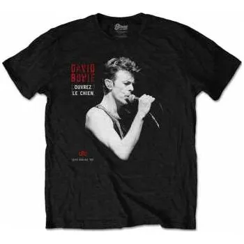 Pánské oblečení Merch David Bowie: Tričko Dallas '95 L 2022