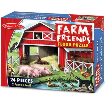 Puzzle Melissa & Doug puzzle podlahové 24 ks farma