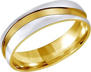 Snubní prsten MARIAGE z chirurgické oceli pro ženy a muže velikost obvod 70 mm RRC2050-M-obvod 70 mm