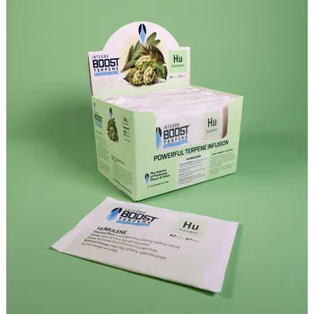 Pohlcovač vlhkosti Integra Boost 62% vlhkost, Terpene Essentials Humulen Objem: 67g - box 12ks