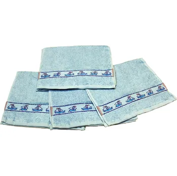 Dětský ručník pro mateřské školy - Lodička modrá