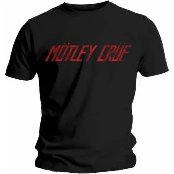 Merch Mötley Crüe: Tričko Distressed Logo Motley Crue M