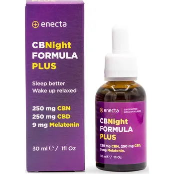CBD Recenze Enecta CBNight Plus 30 ml