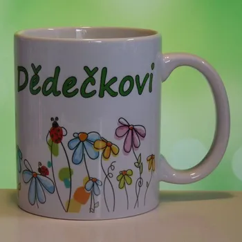Hrnek keramický s potiskem Dědečkovi