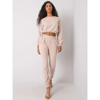 Dámský komplet Laila RUE PARIS béžový