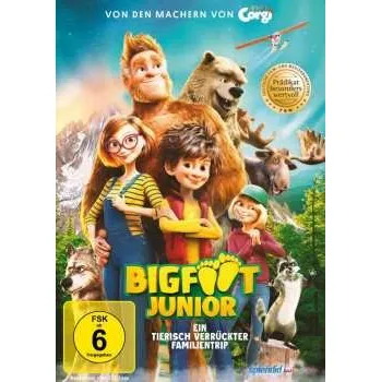 Zahraniční hudba DVD Various: Bigfoot Junior - Ein Tierisch Verrückter Familientrip 2021