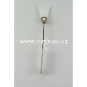 Příslušenství k šicímu stroji štětec oboustranný na čištění vyšívacích a šicích strojů počet: 1 kus