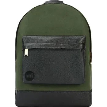 Městský batoh MI-PAC batoh - Canvas Tumbled Deep Green/Black (S77)