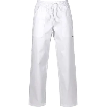 Pánské kalhoty Kalhoty do pasu INZEP MEDIK pánské bílá 182 52