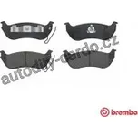 Sada brzdových destiček BREMBO P37009 - JEEP