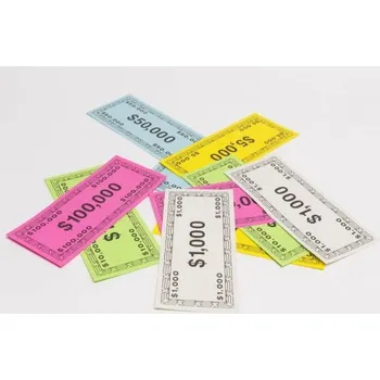 Příslušenství k deskovým hrám Sada herních peněz $