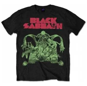 Merch Black Sabbath: Tričko Sabbath Cut-out S