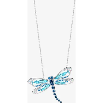 Náhrdelník Bižuterní náhrdelník Viva la Vida, vážka s českým křišťálem Preciosa