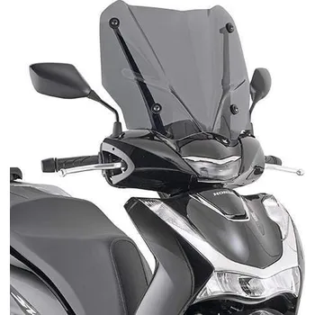 Kappa KD1181S přední plexi zatmavené, 33 x 45 cm (výška x šířka) pro HONDA SH 125 150 -20