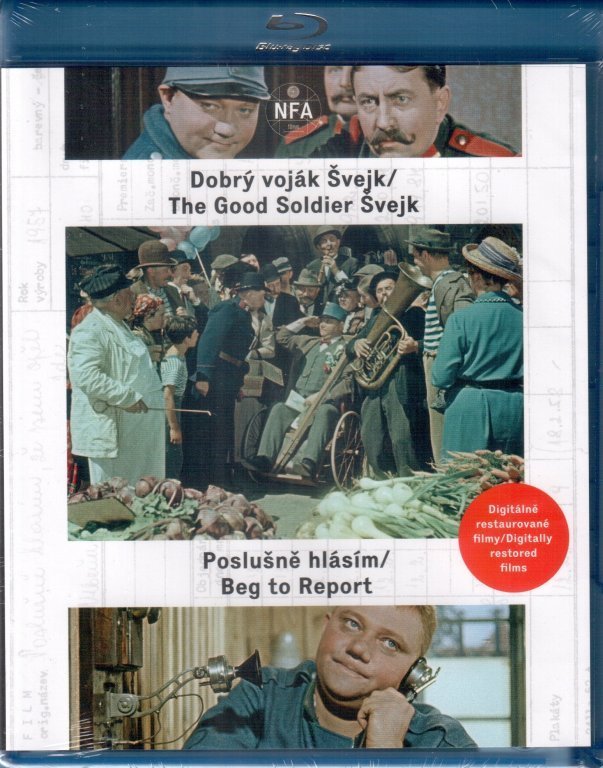 Blu ray Dobr Voj k vejk Poslu n Hl s m Digit ln Restaurovan Filmy 