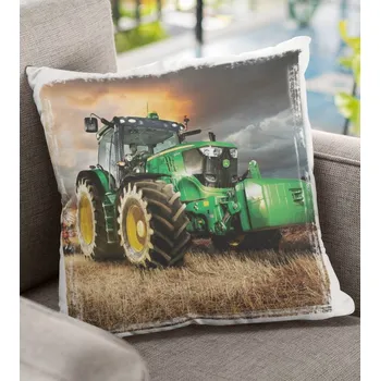 Dekorativní polštářek Polštář Traktor 2 38 x 38 cm