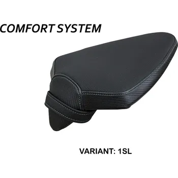 Moto sedlo TPZ Italia Potah sedla Aprilia RSV4 (21-23) Tok comfort model potah sedla: bez loga 1SL (silver)
