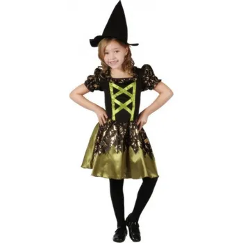 Karnevalový kostým Dětský kostým na karneval Čarodějnice, 120-130 cm