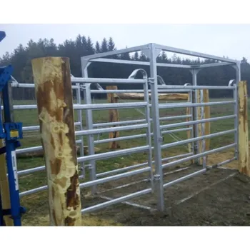 Trojcestný třídící box manipulační ohrady pro skot
