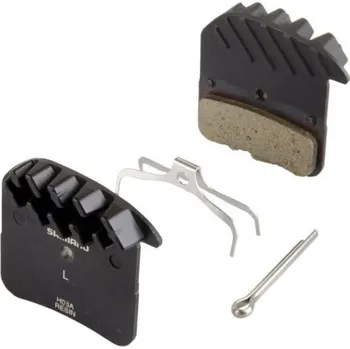 Brzda na kolo brzdové destičky Shimano H03C s chladičem, sintrované 310364