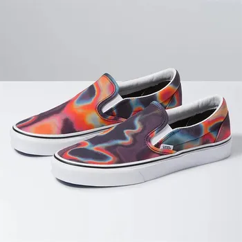 Dámská obuv VANS boty - Classic Slip-On (Dark Aura) Multi/Tr Wht (WN0)