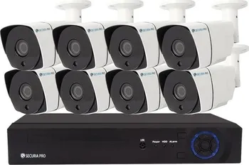 Kompletní kamerový systém Securia Pro NVR8CHV8-W