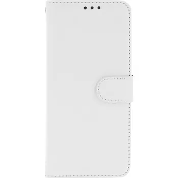 Pouzdro na mobilní telefon Pouzdro Xiaomi Redmi Note 11 knížkové bílé s přezkou (kryt neboli obal na Xiaomi Redmi Note 11)