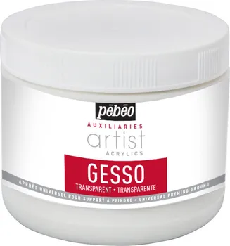 Pébéo Studio Gesso univerzální transparentní akrylový šeps 500 ml