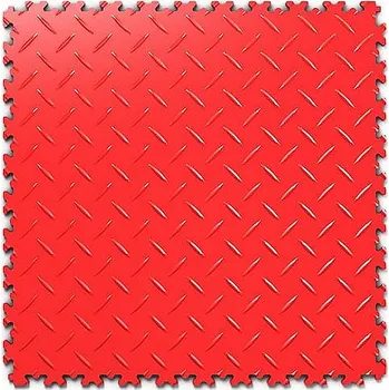 vinylová podlaha Speciální podlaha FORTELOCK Industry Diamant Červená