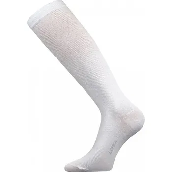 Pánské ponožky Kompresní podkolenky Lonka KOOPERAN Bílá 23-25 (35-38)