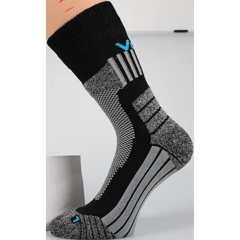 Pánské ponožky Ponožky VoXX - Egoist 32-34 (48-51) černá/MODRÁ