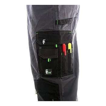 pracovní kraťasy Zahradníky CXS SIRIUS TRISTAN, pánské, šedo-zelené, vel. 60